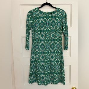 Geometric Timmy Hilfiger Swing Dress